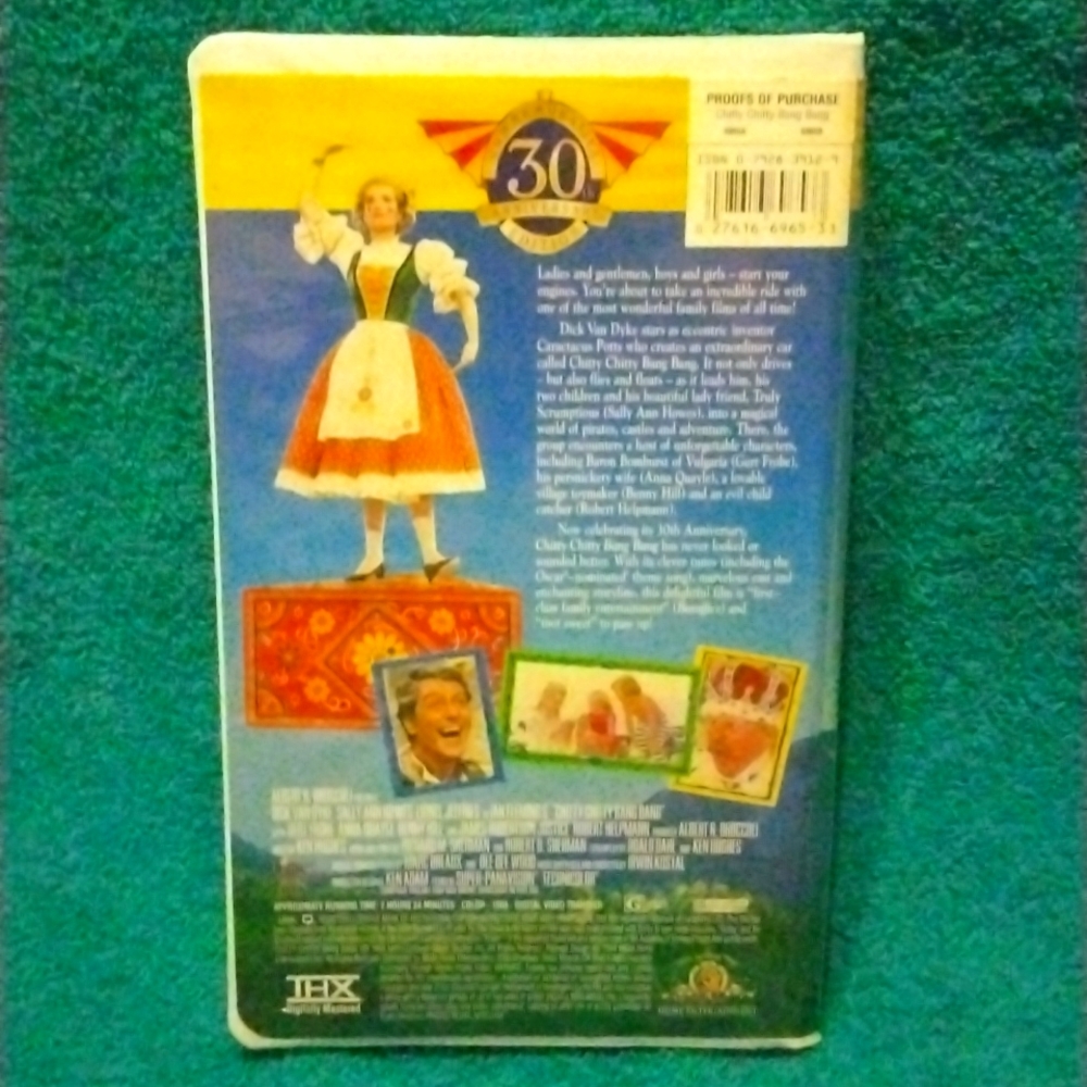 Chitty Chitty Bang Bang 30th Anniversary Edition VHS